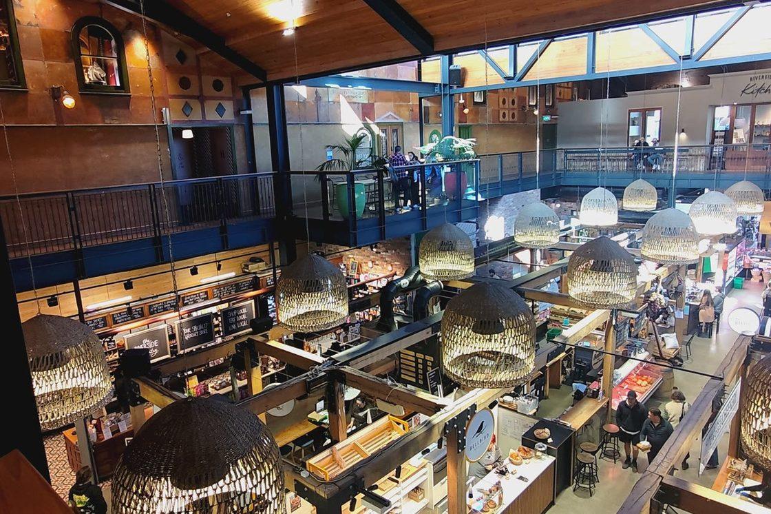 Riverside Market in Christchurch, website design for local shops, cafes and restaurants